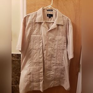 NEW XL/XXL New Guayabera shirt